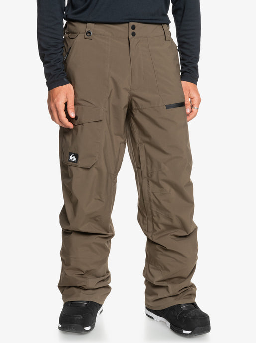 Quiksilver Men's Utility Snow Pants Canteen EQYTP03220_CQP0