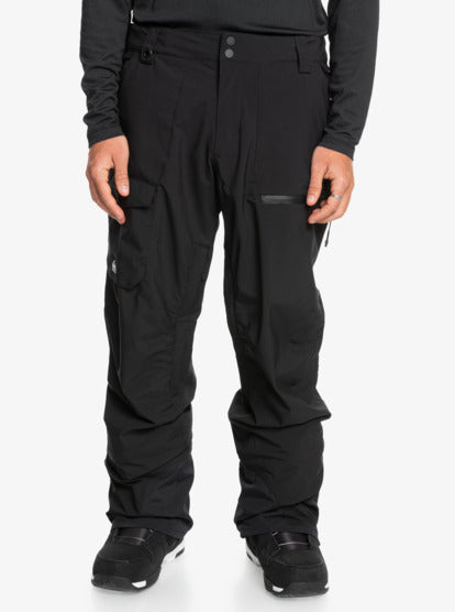 Quiksilver Men's Utility Snow Pants True Black EQYTP03220_KVJ0