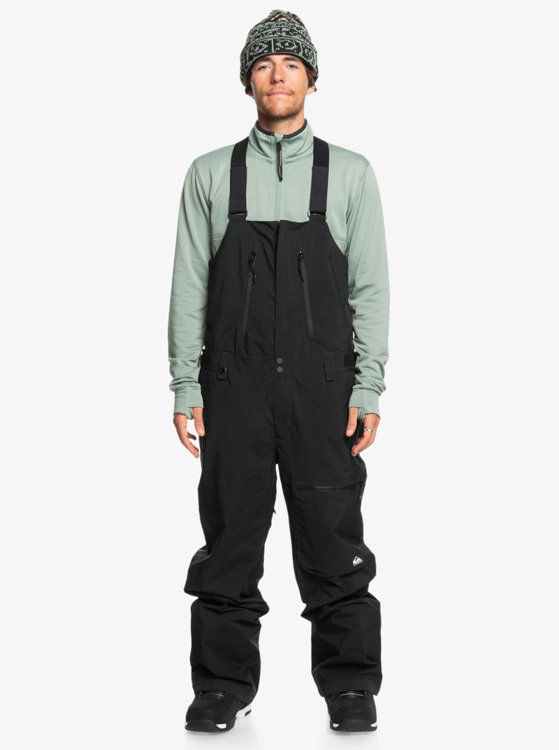 Load image into Gallery viewer, Quiksilver Men&#39;s Altostratus Stret Gore-Tex Bib Snow Pants True Black EQYTP03221_KVJ0
