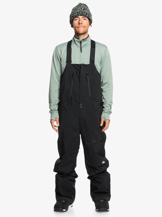 Quiksilver Men's Altostratus Stret Gore-Tex Bib Snow Pants True Black EQYTP03221_KVJ0