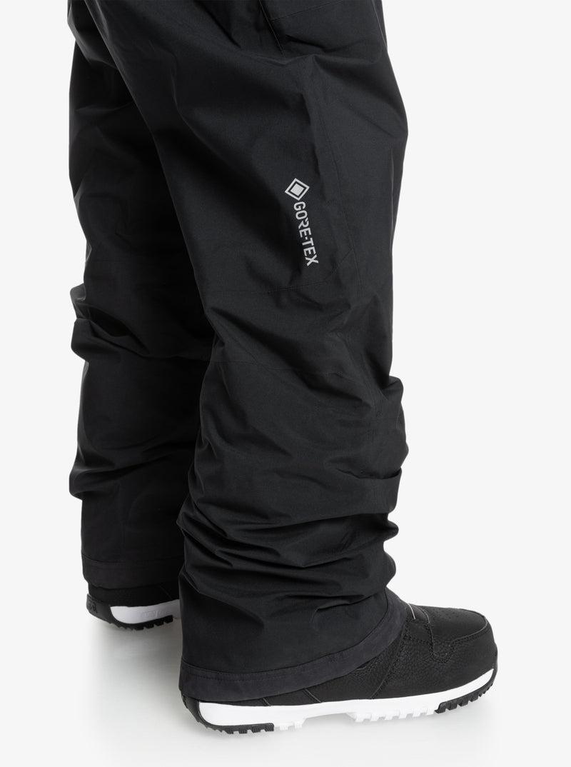 Load image into Gallery viewer, Quiksilver Men&#39;s Altostratus Stret Gore-Tex Bib Snow Pants True Black EQYTP03221_KVJ0
