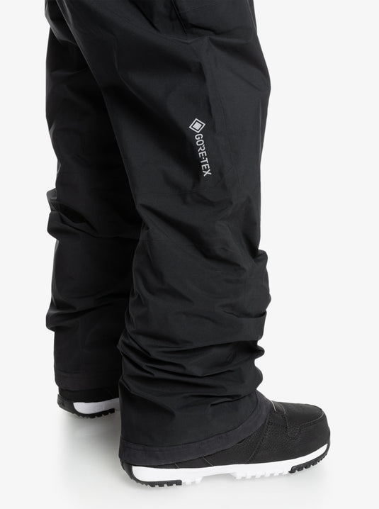 Quiksilver Men's Altostratus Stret Gore-Tex Bib Snow Pants True Black EQYTP03221_KVJ0