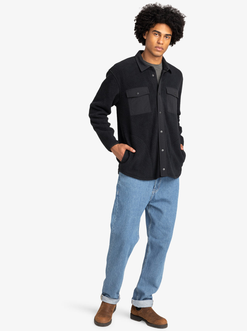 Load image into Gallery viewer, Quiksilver Men&#39;s Clean Coast Fleece Black EQYWT04582_KVD0
