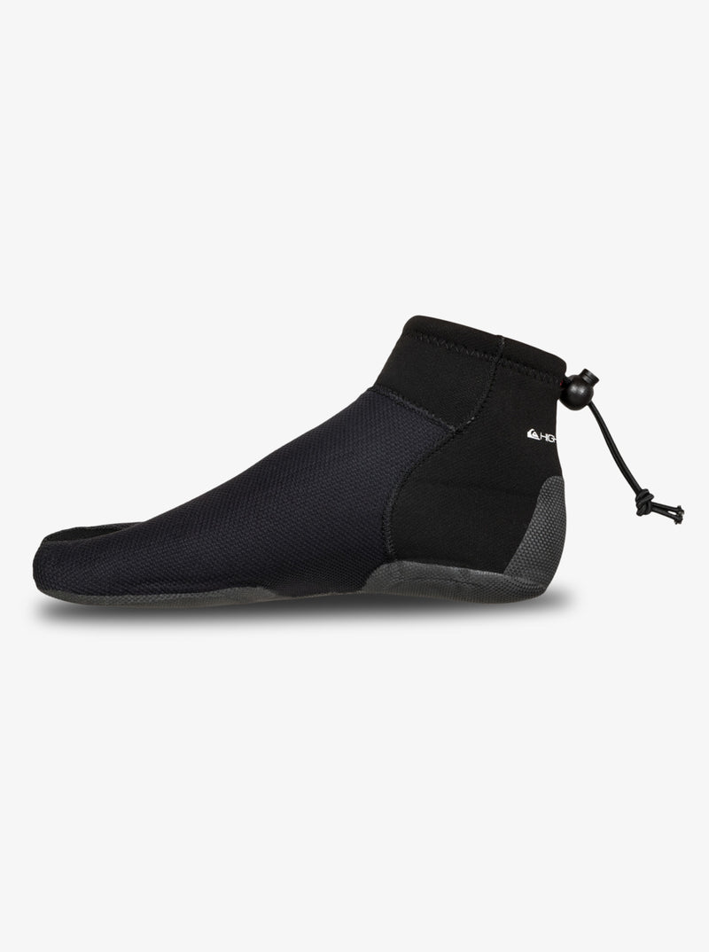 Load image into Gallery viewer, Quiksilver Men&#39;s3 mm Highline Split Toe Neoprene Booties Black EQYWW03066-KVD0
