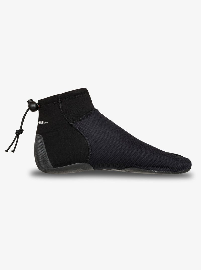 Load image into Gallery viewer, Quiksilver Men&#39;s3 mm Highline Split Toe Neoprene Booties Black EQYWW03066-KVD0
