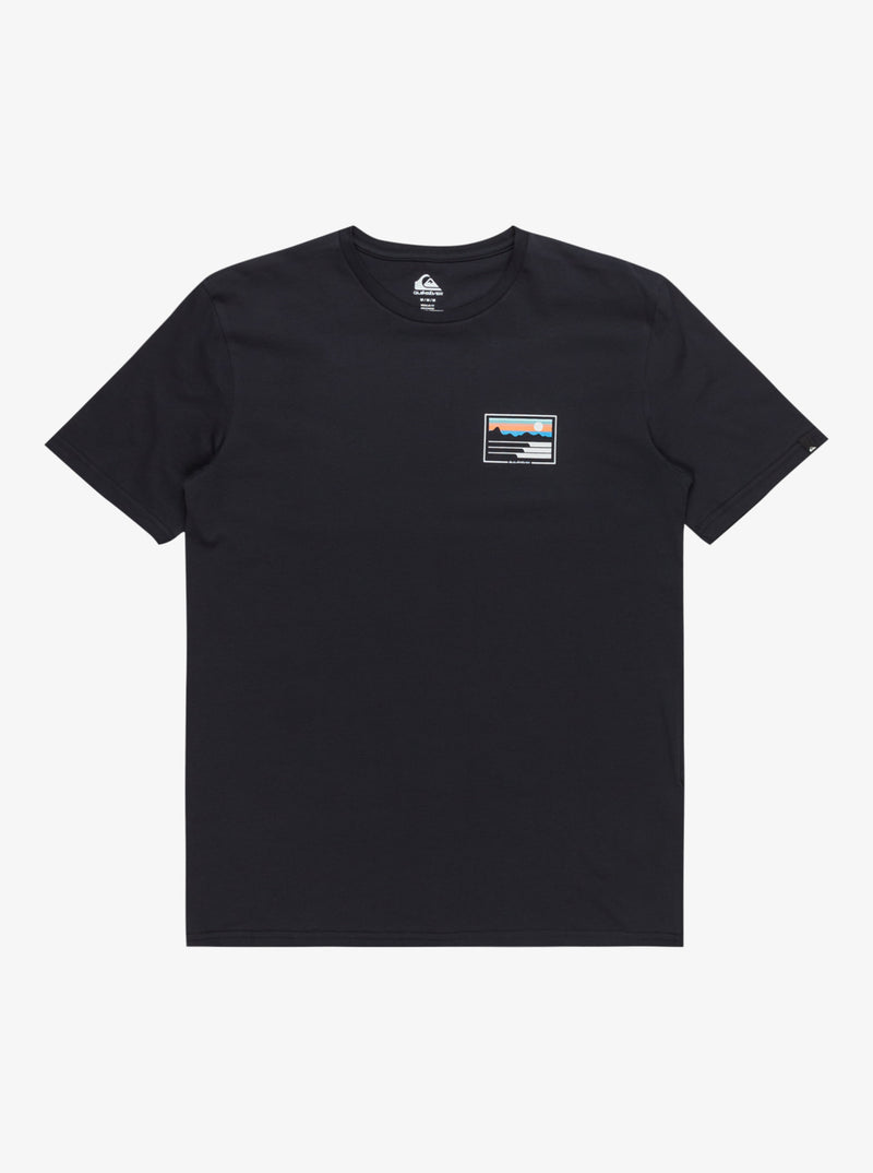 Load image into Gallery viewer, Quiksilver Men&#39;s Land And Sea Regual Fit T-Shirt Dark Navy EQYZT07669-KTP0
