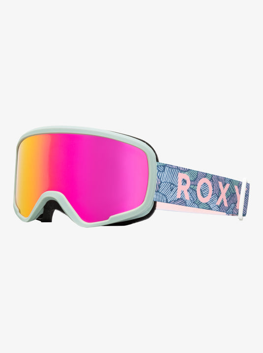 Roxy Kids' Missy Snowboard Goggles Sketchbook/Pink ML S3 ERGTG03024_GQV9