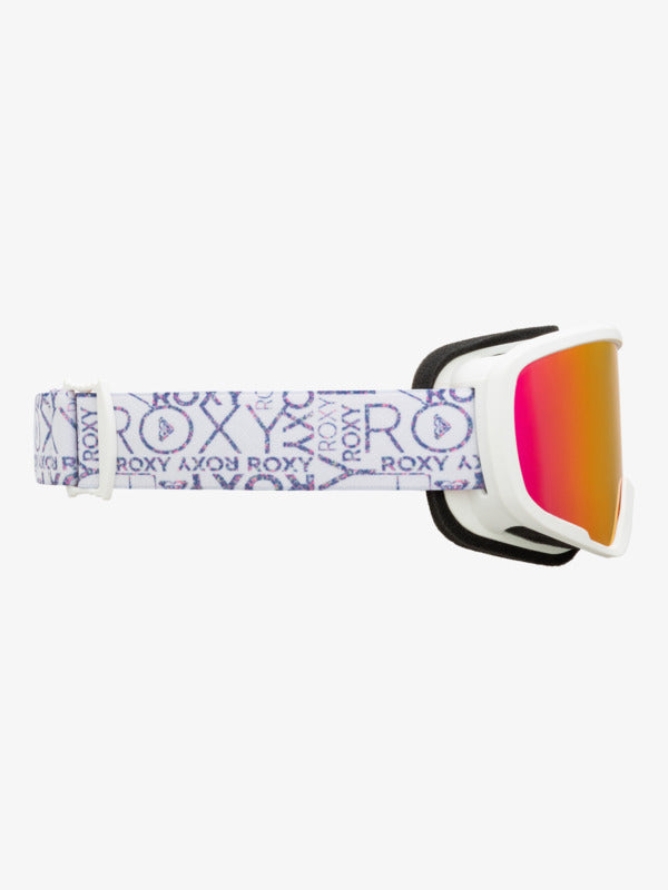 Load image into Gallery viewer, Roxy Kids&#39; Missy Snowboard Goggles Lettering/Pink ML S3 ERGTG03024_WZB7
