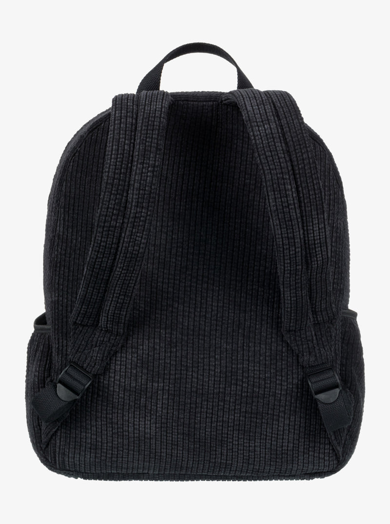 Load image into Gallery viewer, Roxy Women&#39;s Feeling Good Small Cordroy Backpack Anthracite ERJBP04793-KVJ0
