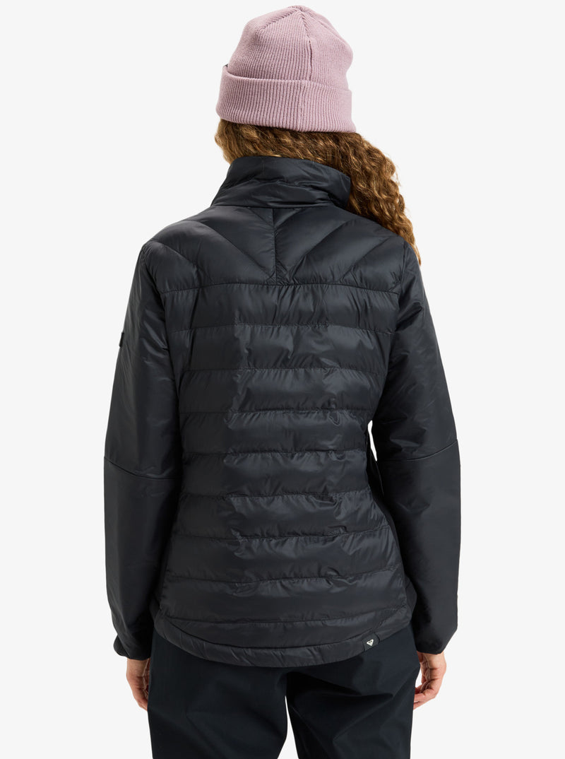 Load image into Gallery viewer, Roxy Women&#39;s Lunapack Insulator Jacket True Black ERJJK03599_KVJ0
