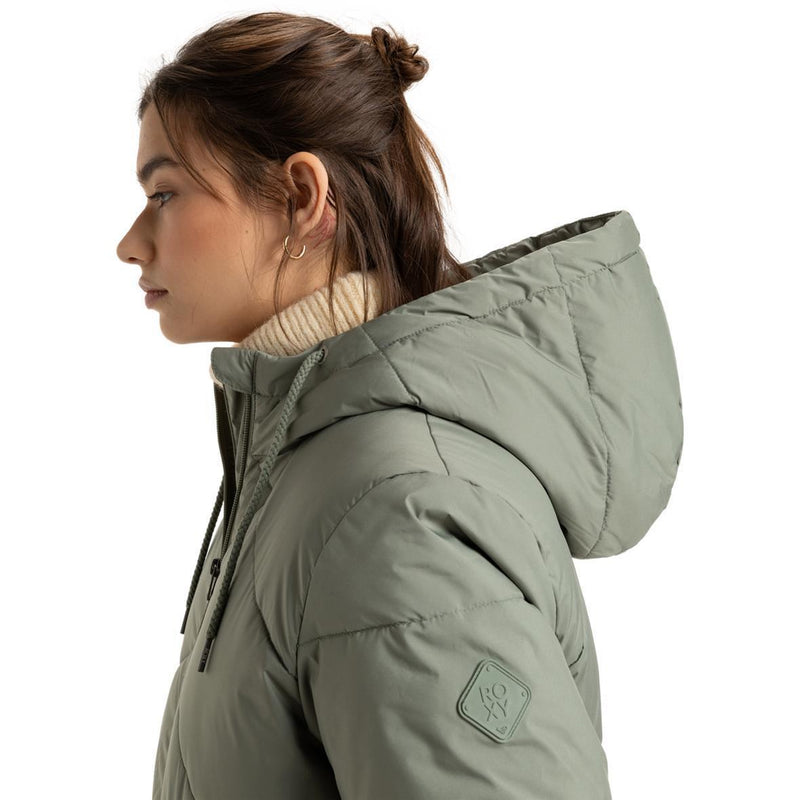 Load image into Gallery viewer, Roxy Women&#39;s Better Weather Jacket Agave Green ERJJK03634-GZC0
