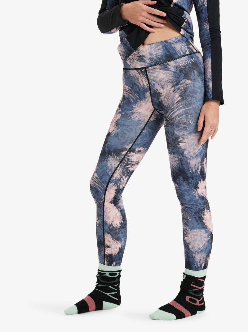 Load image into Gallery viewer, Roxy Women&#39;s Daybreak First Layer Pants Wild Wind Darknight ERJLW03051_BQY1
