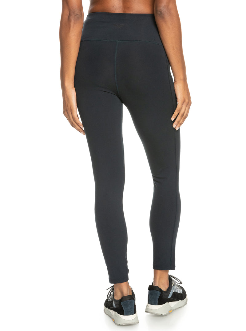 Load image into Gallery viewer, Roxy Women&#39;s Heart Into It Ankle Technical Leggings Anthracite ERJNP03488-KVJ0
