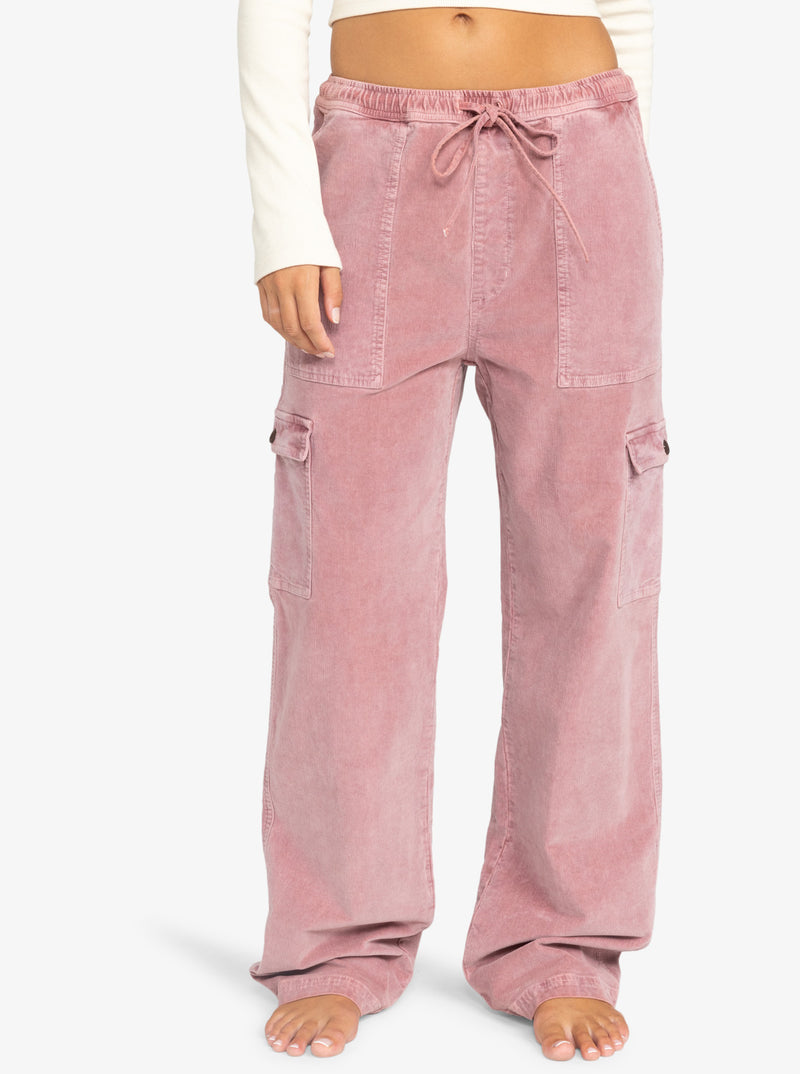 Load image into Gallery viewer, Roxy Women&#39;s Precious Cargo Pants Mauve Orchid ERJNP03582_PJP0
