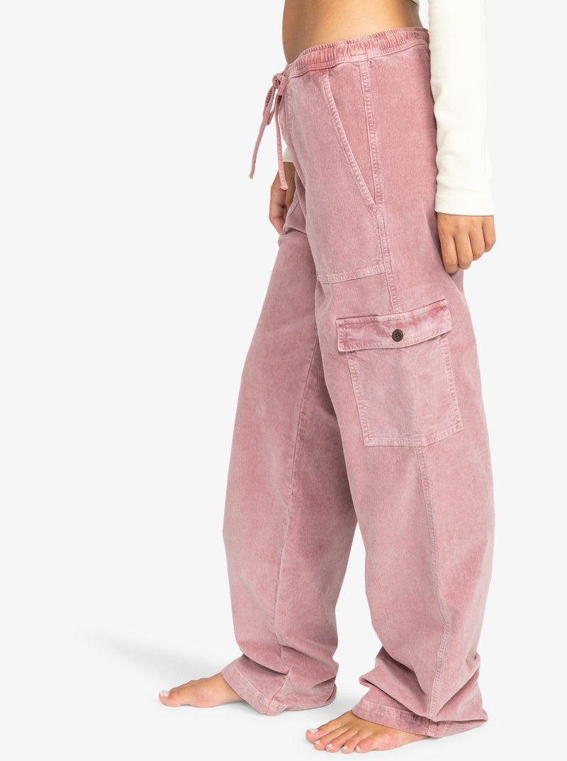 Load image into Gallery viewer, Roxy Women&#39;s Precious Cargo Pants Mauve Orchid ERJNP03582_PJP0
