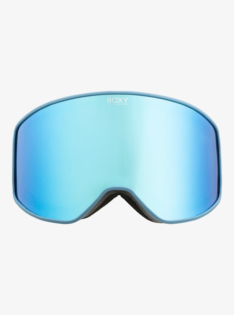 Load image into Gallery viewer, Roxy Women&#39;s Storm Snowboard/Ski Goggles Wild Wind/Silver MI S3 ERJTG03166-BLQ9
