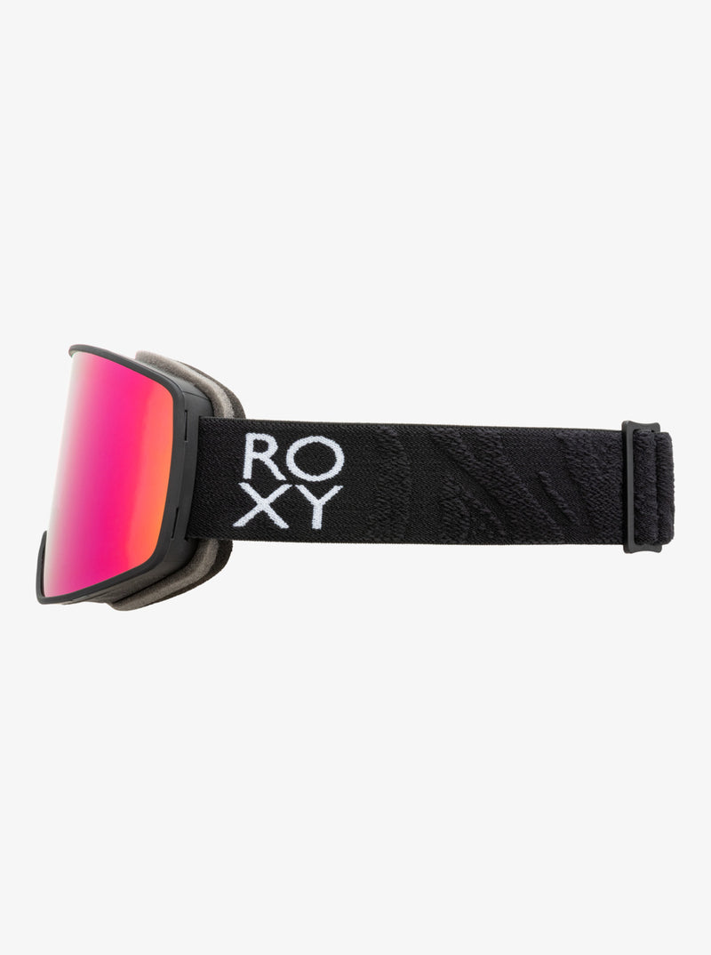 Load image into Gallery viewer, Roxy Women&#39;s Storm Snowboard/Ski Goggles True Black ERJTG03166-KVJ0
