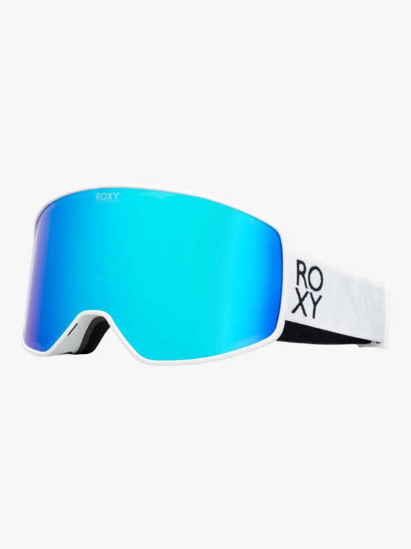 Load image into Gallery viewer, Roxy Women&#39;s Storm Snowboard/Ski Goggles Bright White ERJTG03166-WBB0
