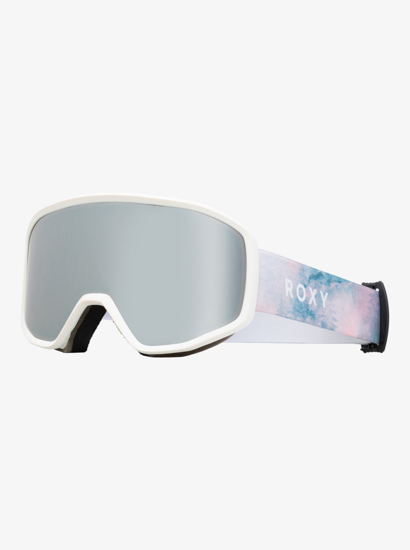 Load image into Gallery viewer, Roxy Women&#39;s Izzy Snowboard Goggles Mystery Fog/Silver Ml S3 ERJTG03227-WBS9
