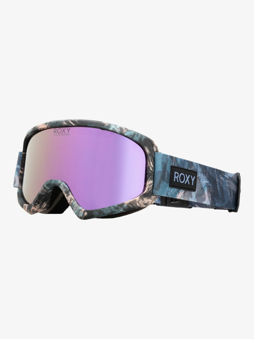 Roxy Women's Moonride Goggles Dark Night/Light Purple Ml S3 ERJTG03229-BPY9