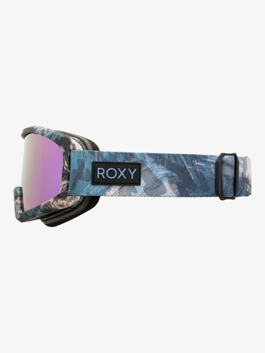 Roxy Women's Moonride Goggles Dark Night/Light Purple Ml S3 ERJTG03229-BPY9