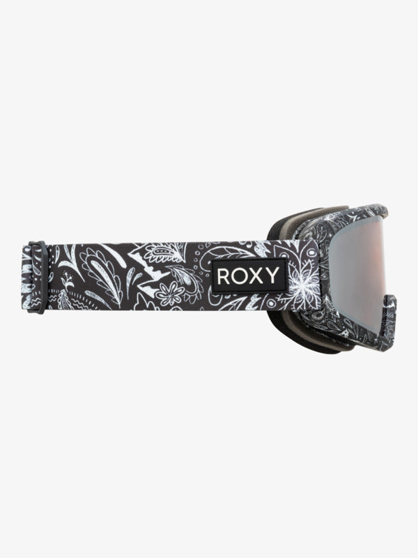 Load image into Gallery viewer, Roxy Women&#39;s Moonride Goggles Bandanas/Silver Ml S3 ERJTG03229-KVK9
