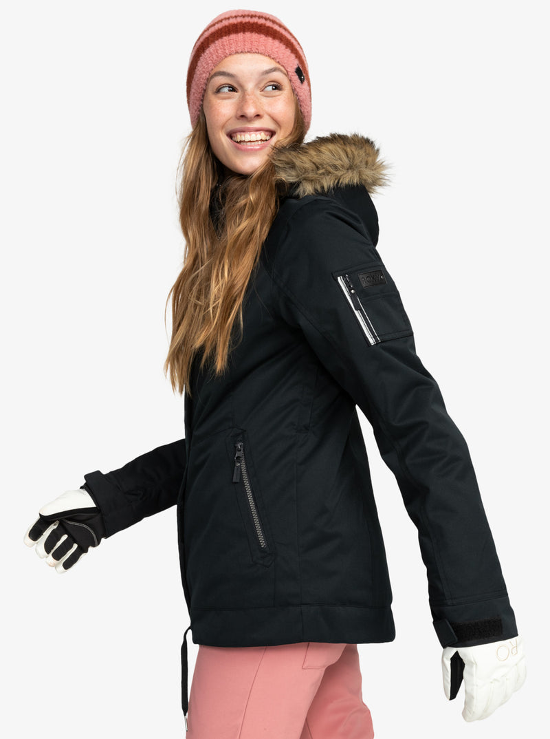 Load image into Gallery viewer, Roxy Meade Technical Snow Jacket True Black ERJTJ03424-KVJ0
