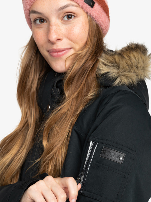 Load image into Gallery viewer, Roxy Meade Technical Snow Jacket True Black ERJTJ03424-KVJ0
