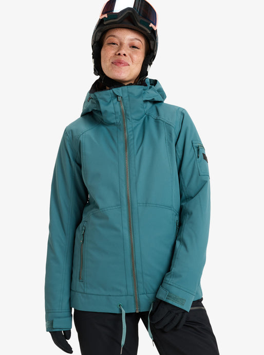 Roxy Women's Meade Snow Jacket Sea Pine ERJTJ03477_BPF0