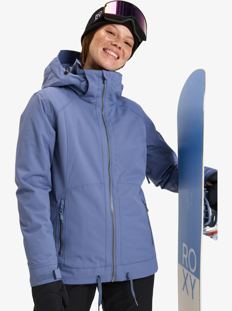 Load image into Gallery viewer, Roxy Women&#39;s Meade Snow Jacket Wild Wind ERJTJ03477_BQY0
