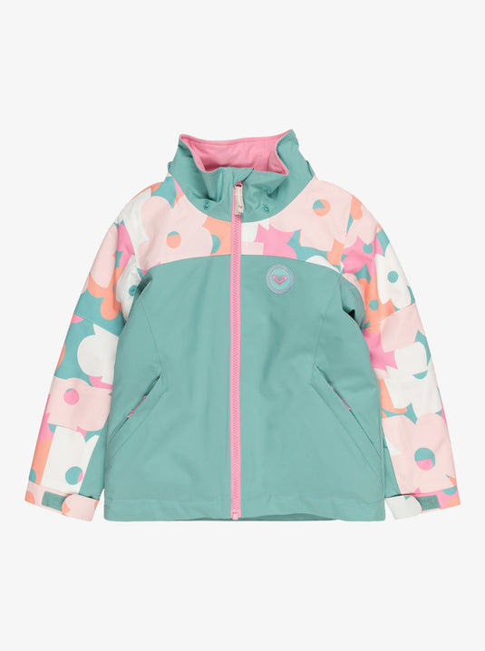 Roxy Kids' Snowy Tale Snow Jacket (2-7) Canton Prima ERLTJ03025_GHT1