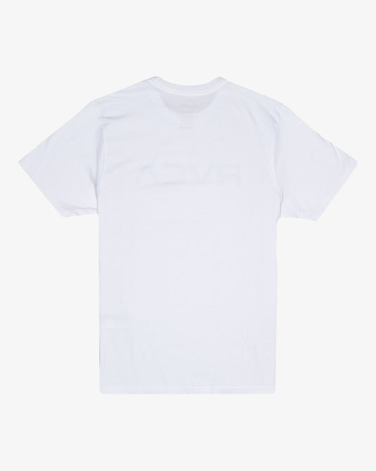 Rvca Men's Big RVCA Regular T-Shirt White EVYZT00157-WHT