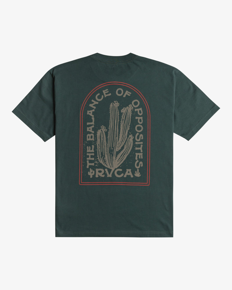 Load image into Gallery viewer, RVCA Men&#39;s Sandstorm Short Sleeves T-shirt Hunter Green EVYZT00211-DGN
