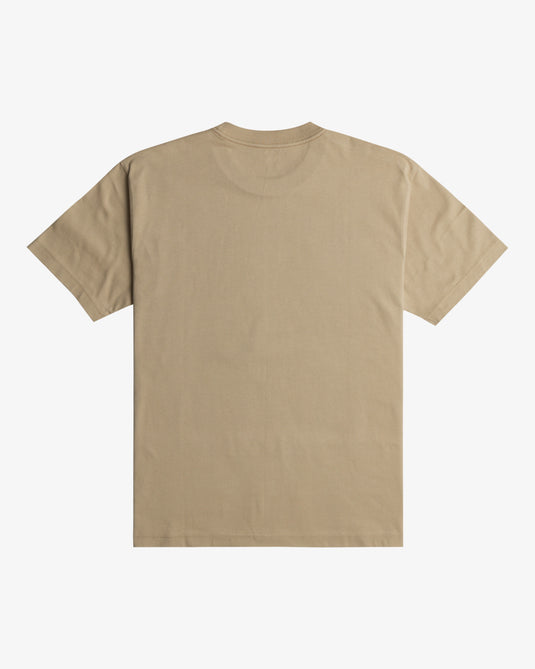 RVCA Men's Gabrielle Monceaux Short Sleeve T-Shirt Khaki EVYZT00233_KHA