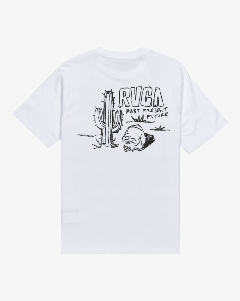 Load image into Gallery viewer, RVCA Men&#39;s Deth Valley T-Shirt White EVYZT00236-WHT
