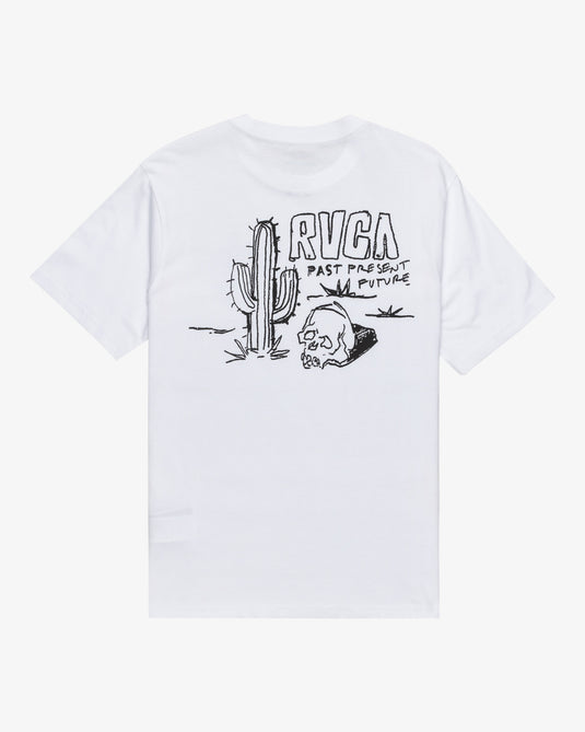 RVCA Men's Deth Valley T-Shirt White EVYZT00236-WHT