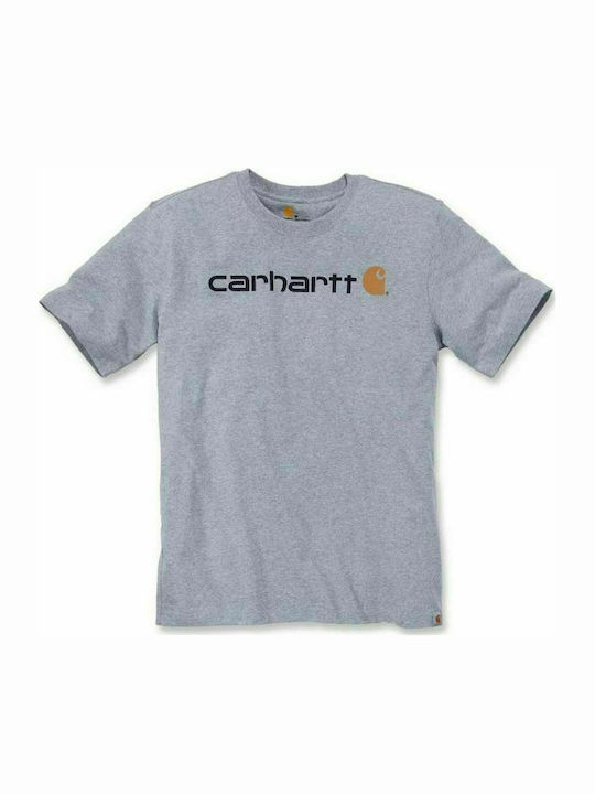 Load image into Gallery viewer, Carhartt Men&#39;s Logo Graphic T-shirt Heather Gray 103361-034
