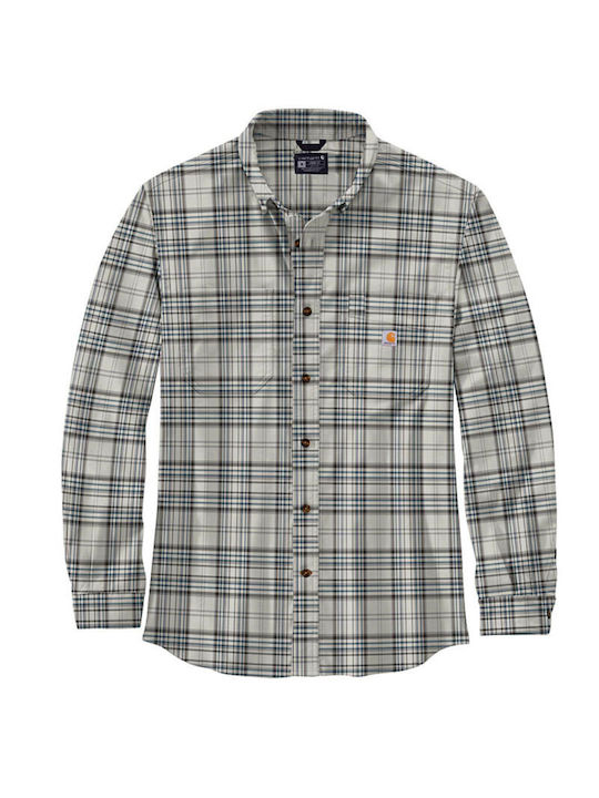 Load image into Gallery viewer, Carhartt Men&#39;s Rugged Flex Relaxed Fit Flannel Plaid Shirt Malt 105432-W03
