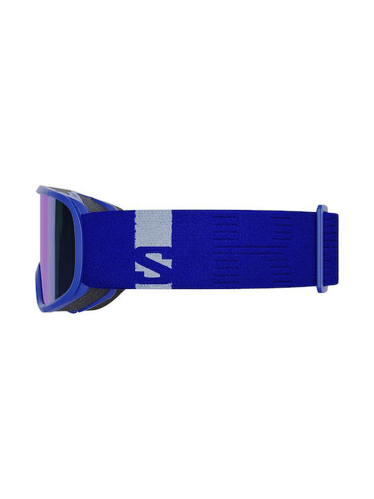 Salomon Kid's Lumi Goggles Race Blue/Mid Blue S2 L47253700