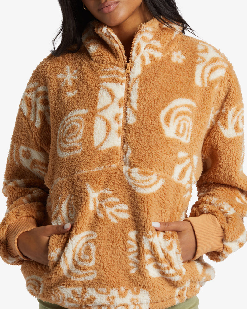 Load image into Gallery viewer, Billabong Women&#39;s Time Off Fleece Shoreline J6413BTI_TKE0
