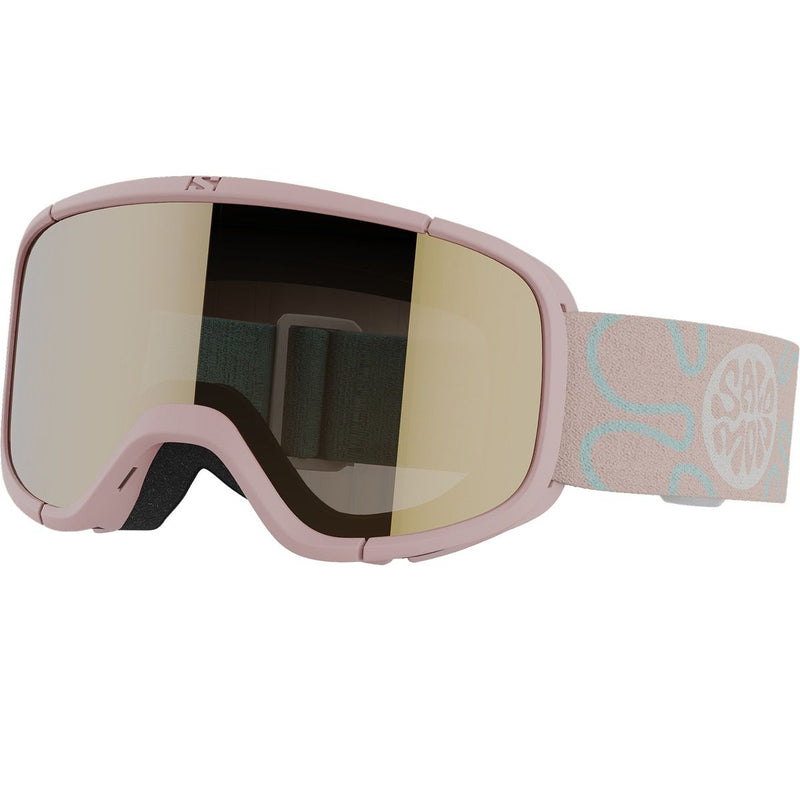 Load image into Gallery viewer, Salomon Kid&#39;s Rio Goggles Tropical Peach/Gold S2 L47254400
