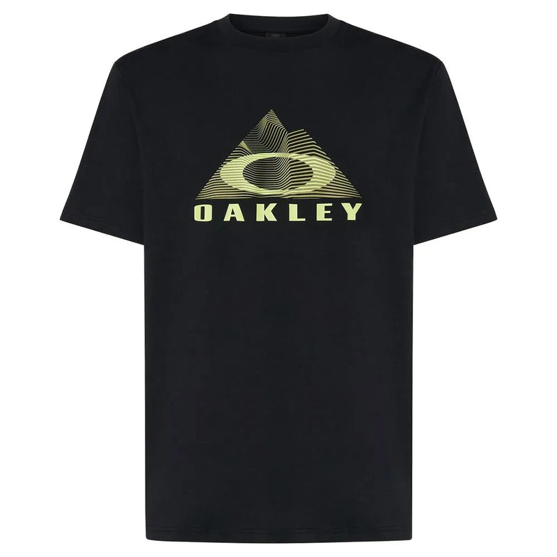 Load image into Gallery viewer, Oakley Men&#39;s Lined Mountain Bark T-shirt Blackout F0A406222-02E
