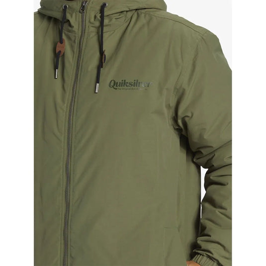 Quiksilver Men's June Battle Jacket Four Leaf Clover EQYJK04105_GPH0