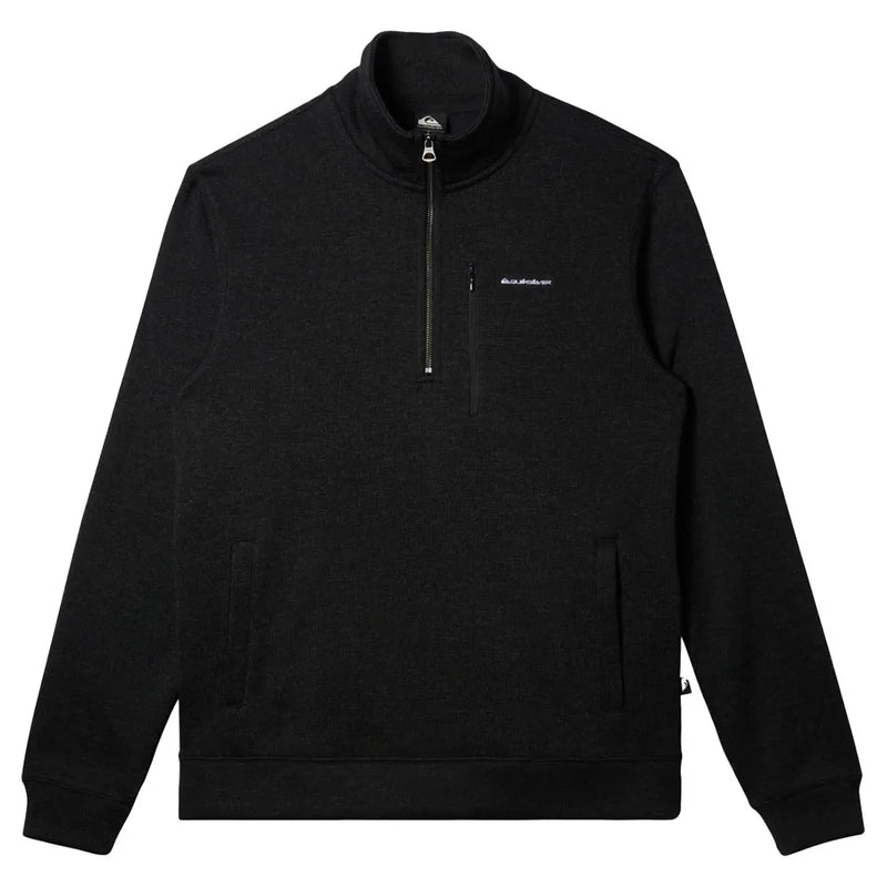 Load image into Gallery viewer, Quiksilver Men&#39;s Keller Quarter Zip Black AQYFT03390_KVJH
