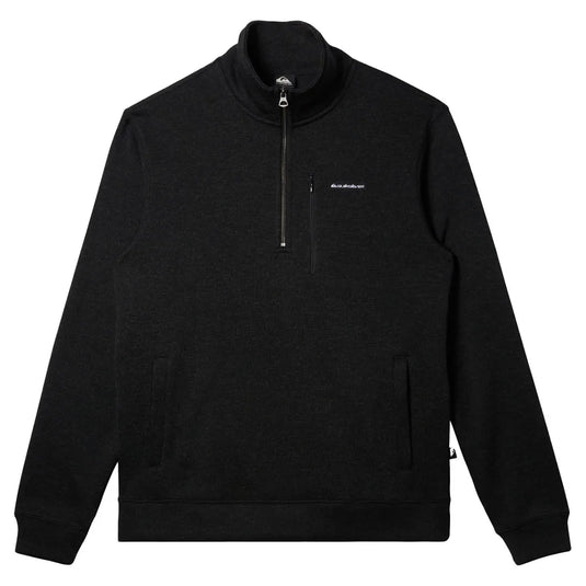 Quiksilver Men's Keller Quarter Zip Black AQYFT03390_KVJH