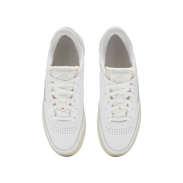 Load image into Gallery viewer, Reebok Women&#39;s Club C 85 Vintage Shoes Footwear White/Paperwhite/Vintage Green 100074232
