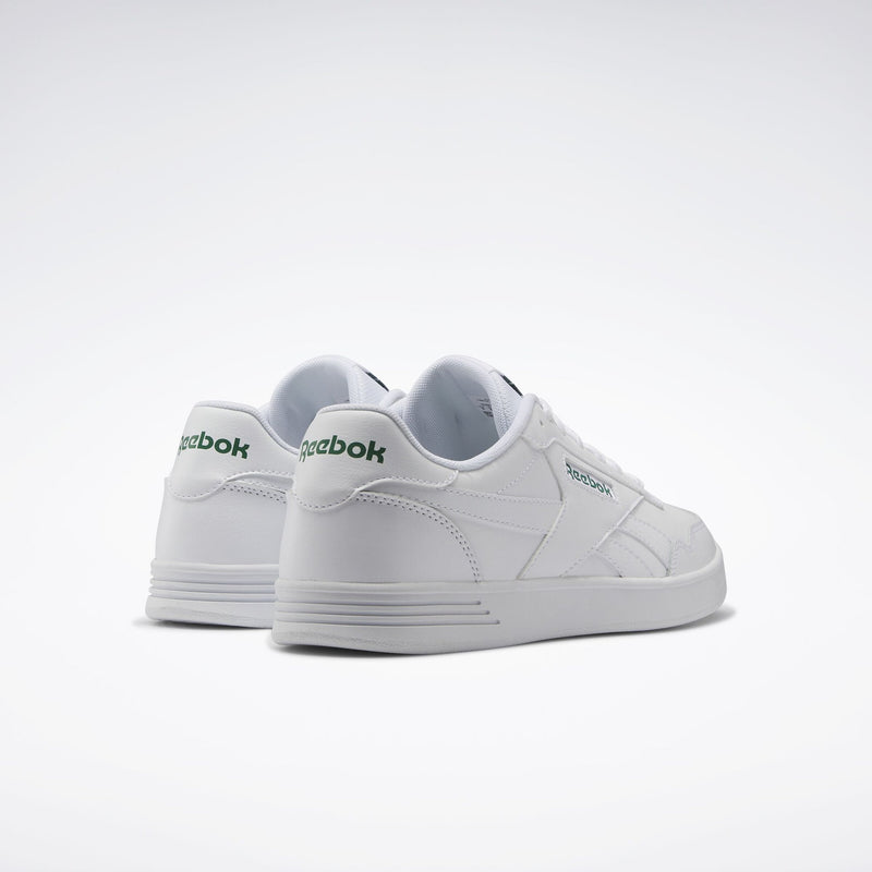 Load image into Gallery viewer, Reebok Unisex Court Advance Shoes Cloud White/Cloud White/Clover Green 100010615
