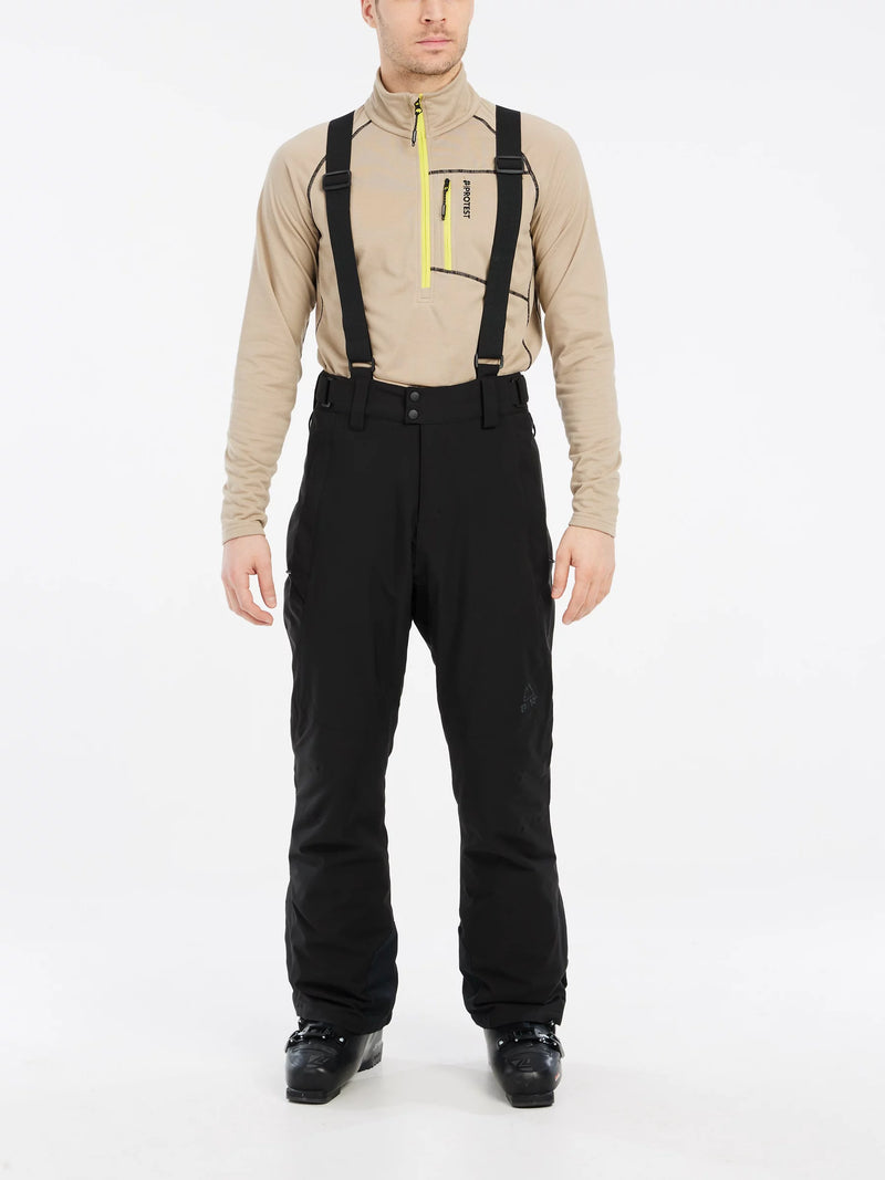 Load image into Gallery viewer, Protest Men&#39;s PRTROWENS Snow Pants Dark Grey 4718500_899
