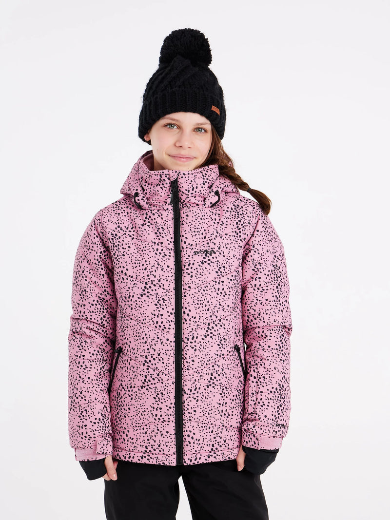 Load image into Gallery viewer, Protest Kid&#39;s Belle 23 Snow Jacket Cameo Pink 6911032-873
