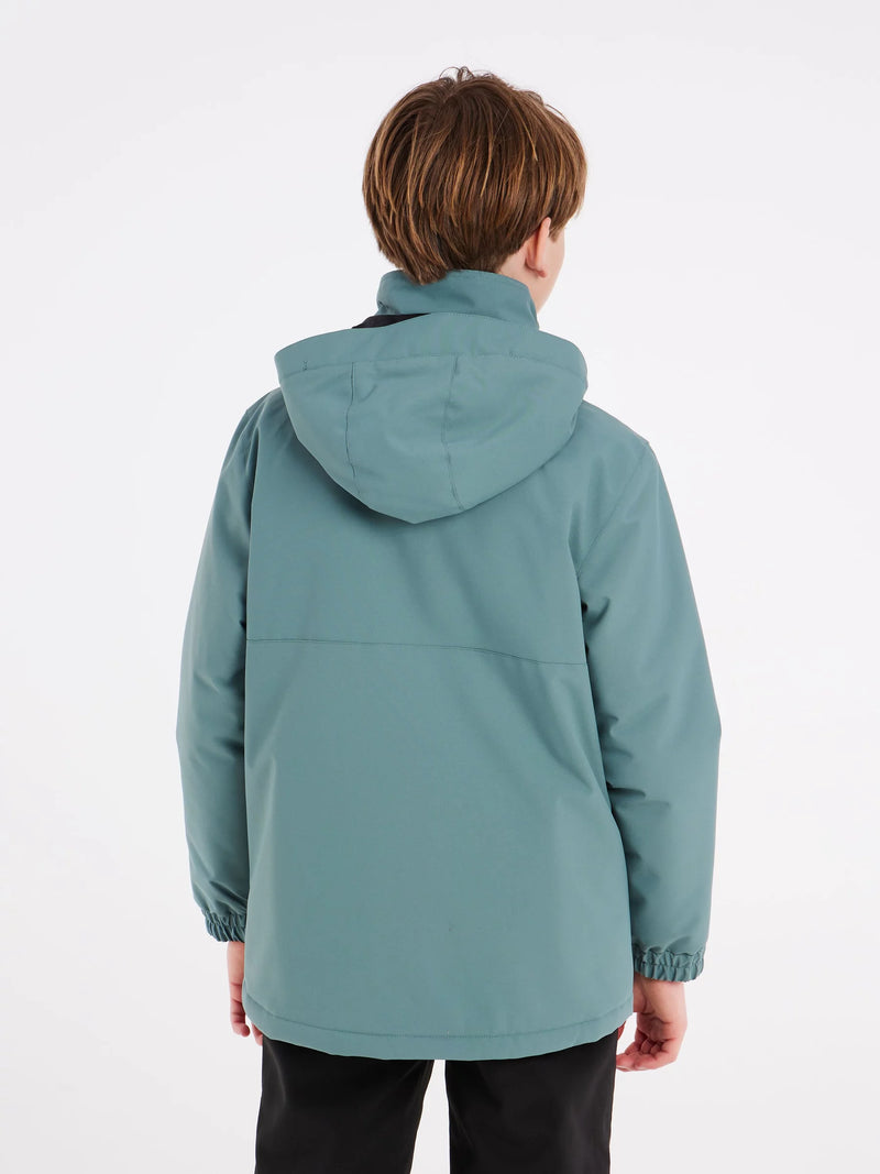 Load image into Gallery viewer, Protest Kid&#39;s Skimmer Snow Jacket Atlantic Green 6811332_288
